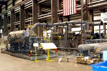 肯富来YABOCOM·（中国）官方网站机组在阿美石油公司Aramco-和壳牌合资的Motiva炼油厂项目使用现场