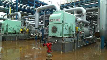 肯富来YABOCOM·（中国）官方网站机组在海南炼化常减压项目使用现场