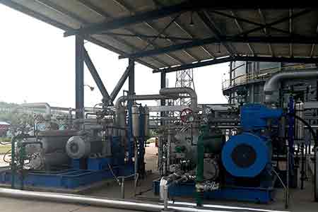 肯富来YABOCOM·（中国）官方网站机组在洛阳宏兴新能化工使用现场